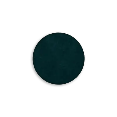 Pack of 25 - 2" - Blank Circle Patch - Faux Suede Dark Denim - Heat Applied Backing