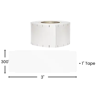 3" x 300' - Thermal ID Roll - Continuous