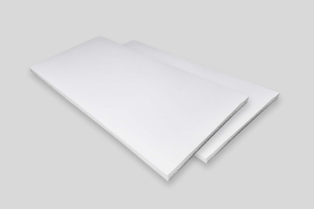 White 3D Patch Rubber Pads