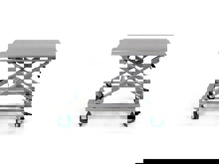 Scissor Cart in its lowered position