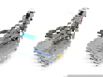 Hotronix Auto Clam Heat Press closed angled left