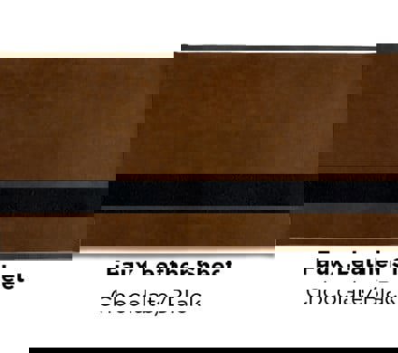 Chocolate and Black colored Faux Leather Laserable Sheet