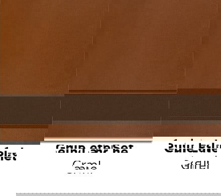 Caramel colored Genuine Leather Laserable Sheet